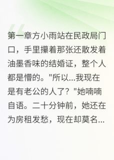 合约老公竟整整暗恋我三年方小雨宋景行小说完整在线阅读