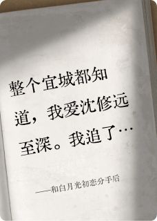 和白月光初恋分手后(沈修远沈烨蒋笑)全文章节在线阅读