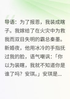 我装瞎嫁霸总,他:终于骗到手了章节目录小说-秦墨安琪免费阅读全文
