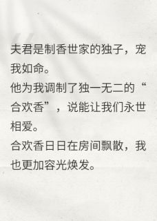 焚香祭残魂(程世泽程佳柔萧君宸)全文章节在线阅读
