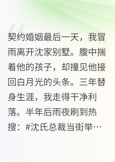 契约到期,沈总举牌全网寻妻苏晚沈聿舟全本小说(契约到期,沈总举牌全网寻妻)全章节小说目录阅读-英驰看书网