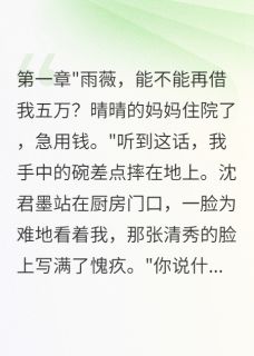 鹤鸣俊野的小说老公装穷三年,为小三借了八百万全文阅读-英驰看书网