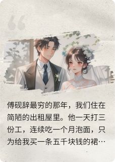 嫁给男友死对头后，他跪求原谅[抖音]小说-傅砚辞苏沐瑶无删减阅读-英驰看书网