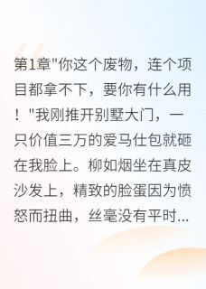 妻子嫌我穷离婚后我成了她老板小说-妻子嫌我穷离婚后我成了她老板抖音小说柳如烟天华华夏集