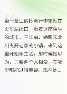 最新小说宠妻狂魔变护花使者那天主角江微宋北川陆星河全文在线阅读