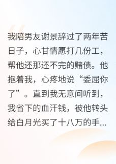 书荒必备我给男友还赌债,结果他是富二代全文章节阅读