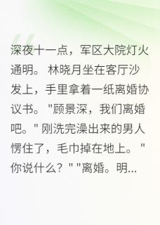 主角是顾景深晓月的小说-军嫂重生:这次我不等你完整章节阅读