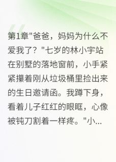 小宇苏雨桐妻子宁养别人孩子也不管亲儿子完结版小说全文免费阅读