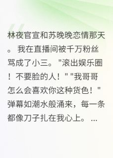 (独家)顶流官宣后,我晒出三年结婚证林夜梦梦苏晚晚小说-英驰看书网