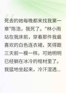 死去的她每晚都来找我小说-死去的她每晚都来找我抖音小说林小雨张强