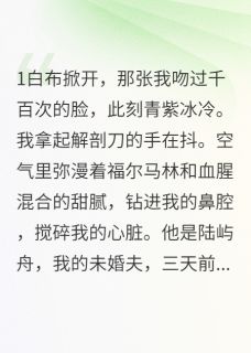 抖音完结解剖之后,我的爱人死而复生陆屿舟陆屿川(全文在线阅读)