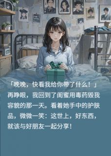 闺蜜送我毒面膜,我让她烂脸免费章节闺蜜送我毒面膜,我让她烂脸点我搜索全章节小说